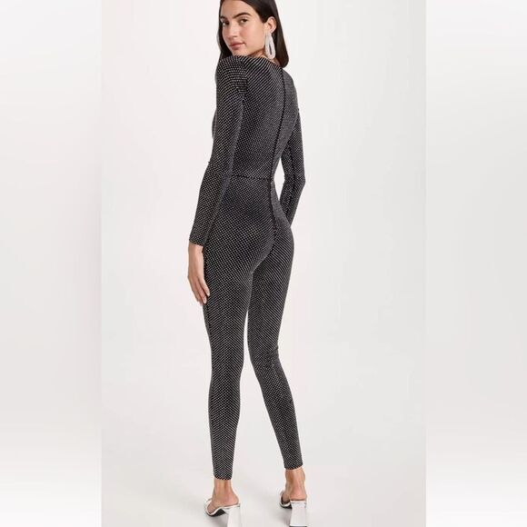 Alice + Olivia Black and White Jumpsuit size 4 NWT $695 - Picture 9 of 9